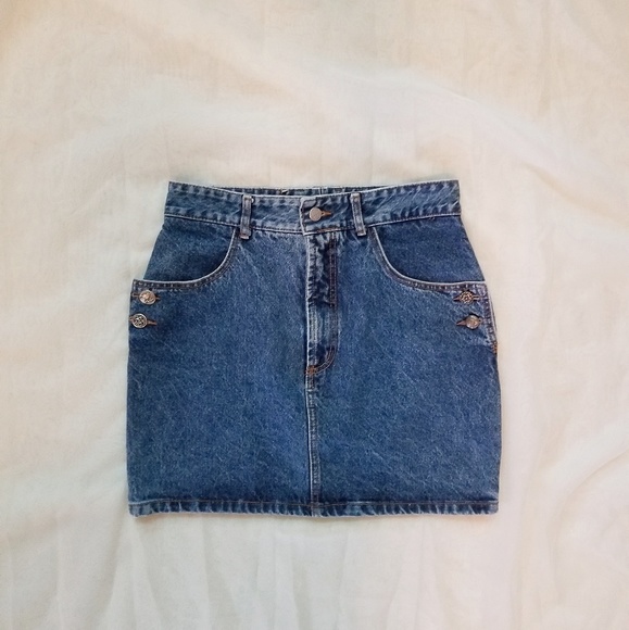 BONGO Dresses & Skirts - Vintage BONGO jean skirt